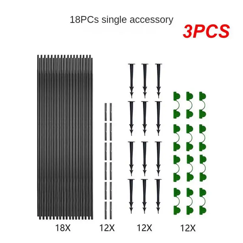 

Horticultural Protection Bracket 1set Durable Anti Frost Fiber Rod Protective Bracket Net Arch Set Flowers And Plants