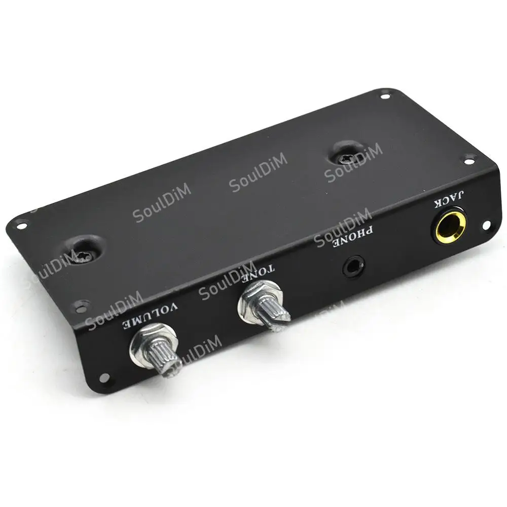 Electric Guitar Pickups Mute Active Battery Box Travel Static for Guitar Players