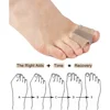 1/2Pc Two Toe Separator Hallux Valgus Bunion Corrector Orthotics Feet Bone Thumb Adjuster Correction Pedicure Feet Straightener 6