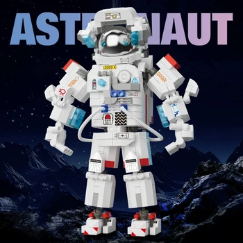MOC Aerospaces Manned Astronaut Craft Launch Center Space Aviation City Building Blocks Model Bricks Kits Sets Ideas