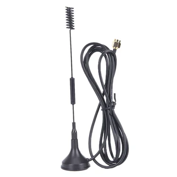 12 Dbi 433 Mhz Antenna Mezza onda Dipolo SMA Maschio Con Base Magnetica Per Ripetitore Segnale Radio Ripetitore Wireless