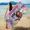 G-Gabbys D-Dollhouse Anime Beach Towel Colorful Bath Towels For Girl Microfiber Quick Custom Sand Free Beach Yoga Spa Gym Pool 1