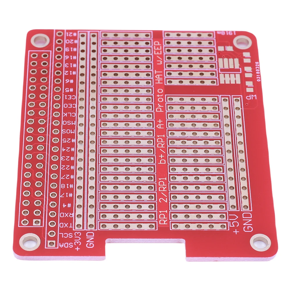 프로토타입 브레이크아웃 DIY 브레드보드 PCB 쉴드 보드 키트, 레드 확장 보드, 라즈베리 RPi와 호환