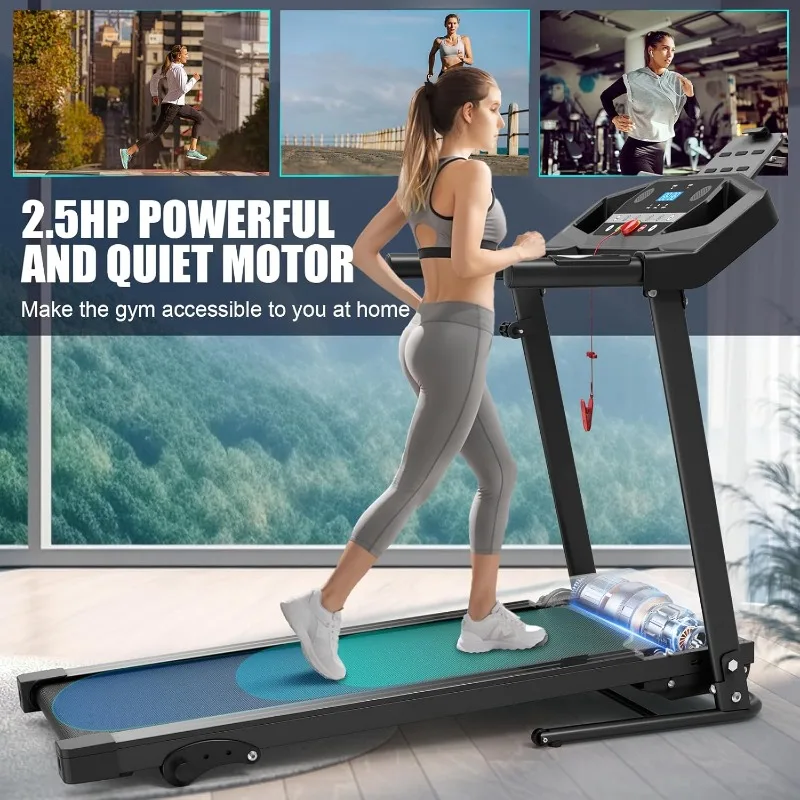 Foldable Incline Treadmill 4