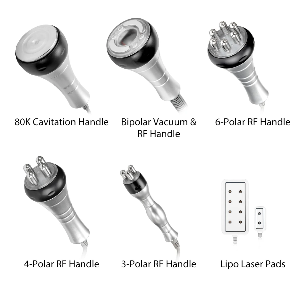 ボディ輪郭形成のための真空高周波を備えた 6 1 80k キャビテーション