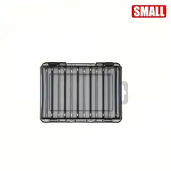 CAZULO Premium Double-Sided U-Shaped Fishing Gear Storage Box (Black small)