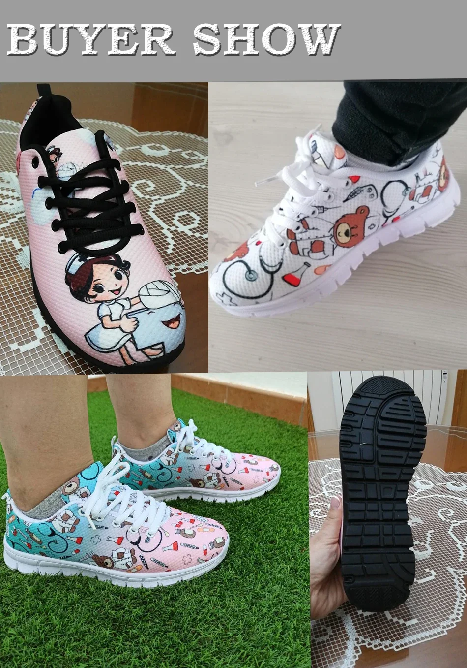Terror Skeleton Skull Women Casual Shoes Blue Fire Print Design Footwear Flats Sport Shoe Ladies Breathable Mesh Sneaker