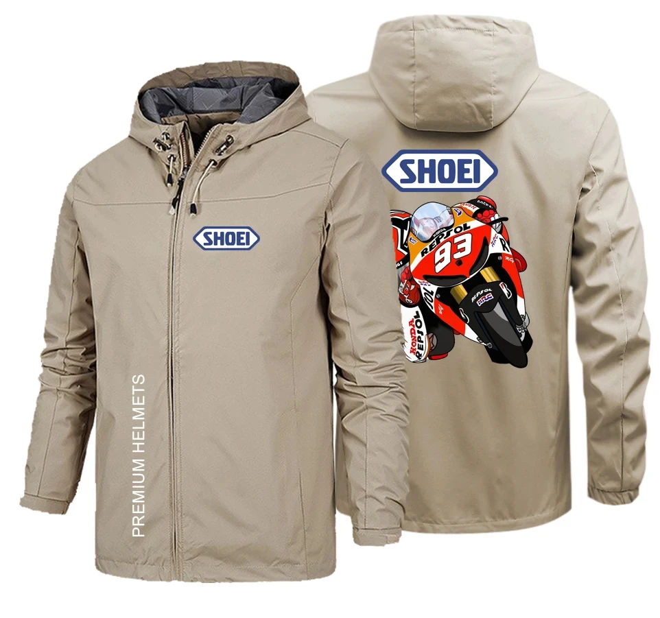 Alta Qualità Autunno E Inverno Vendita Calda Shoei Moto Da Corsa Auto Marquez 93 Moto Da Uomo Antivento E Antipioggia Top H