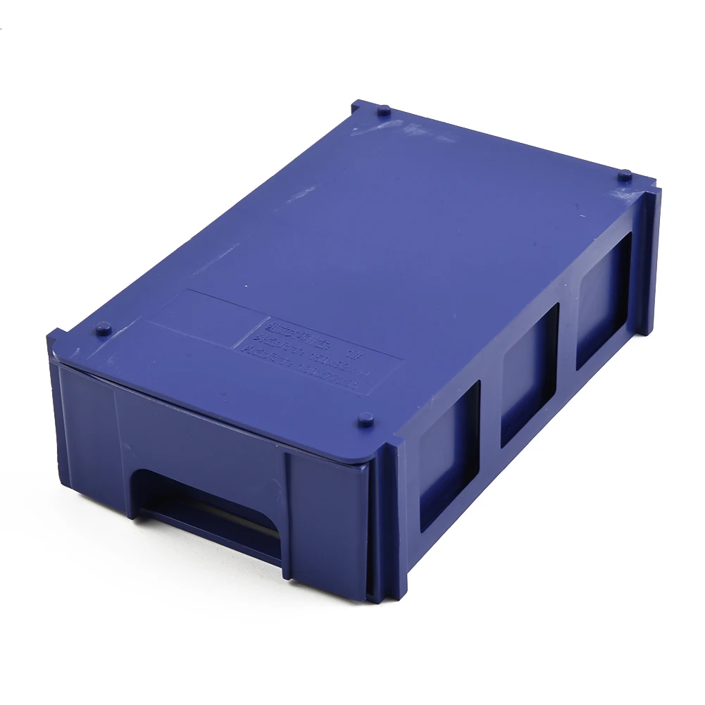 1PC Stackable Plastic Hardware Parts Storage Boxes Component Screws Tool Box Classifications Case Workshop Shelves Useful 2