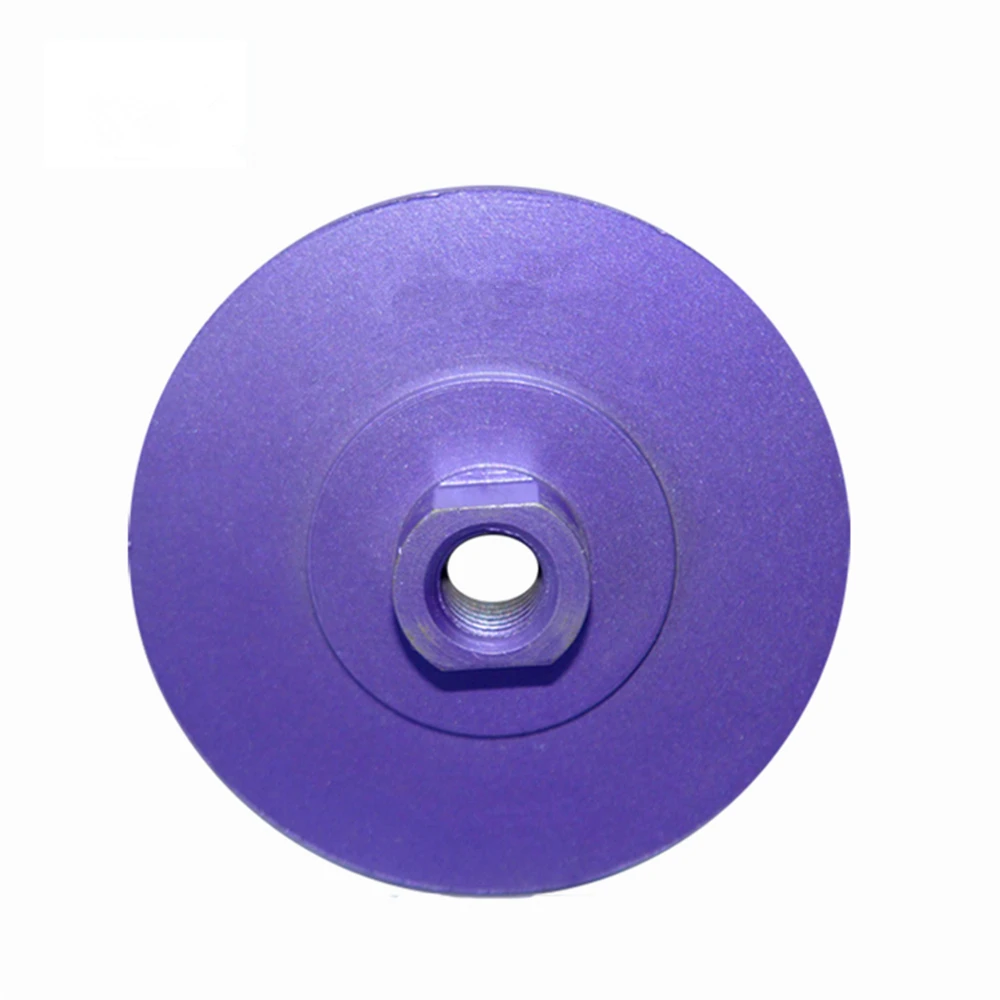 GD67 Diamond Metal Abrasive Polishing Pad 5 Inch Continuous Turbo Segment Grinding Disc for Stone Concrete Terrazzo Floor 9PCS