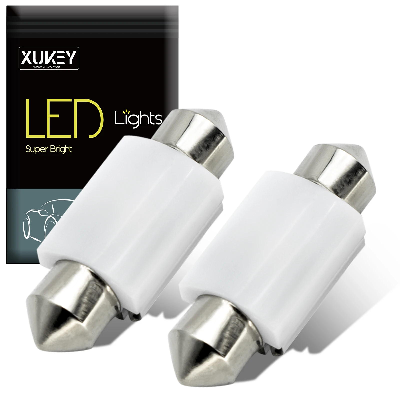 �佺�� LED 6418 LED �ڵ��� ����, C5W ����, CANBUS 239 6461, �ڵ��� ���׸��� �� �� ��¦, ��� ��ȣ�� ����, 12V, 36mm