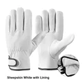B White with Lining