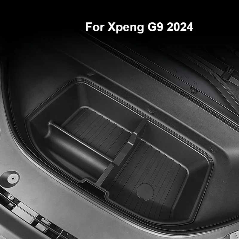 Front Trunk Storag Box ABS Waterproof Rear Trunk Organizer Tray for Xpeng G9 Car Styling Interior Accessories