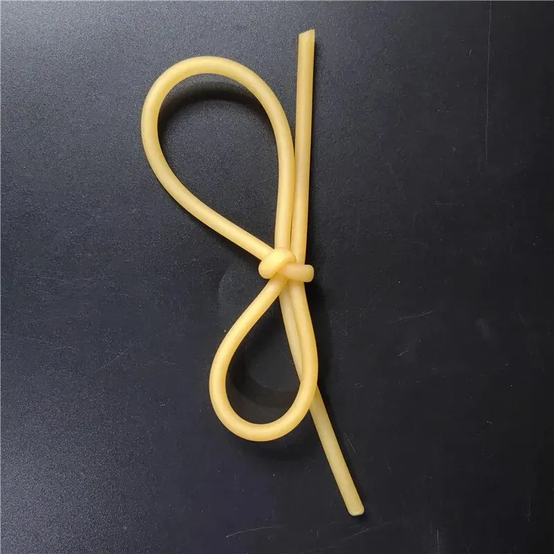 Latex Slingshot Tube Plain Colour Rubber Hunting And Shooting High Elastic 2mm X 5mm/0.08 X 0.2in
