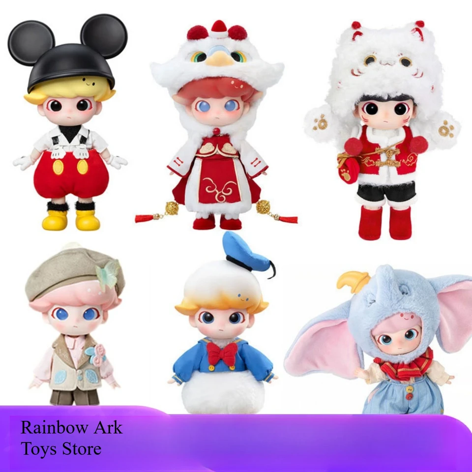 POPMART DIMOO Mickey 1/8 Action Figure BJD Doll Donald Duck