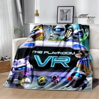 3D game  ASTRO BOT Cartoon printed blanket Picnic blanket Warm Flannel blankets Home bed linings blankets for beds Birthday Gift 2