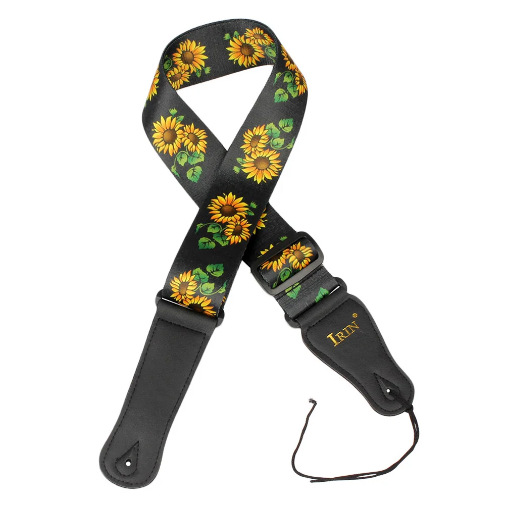 Adjustable Multi-Color Pure Cotton Guitar Strap