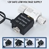 ZRDR Aquarium Co2 Solenoid Valve Regulator 110V-220V Low Temperature Co2 Aquarium Fish Tank Electric Magnetic Valve EU US  DC12V 5