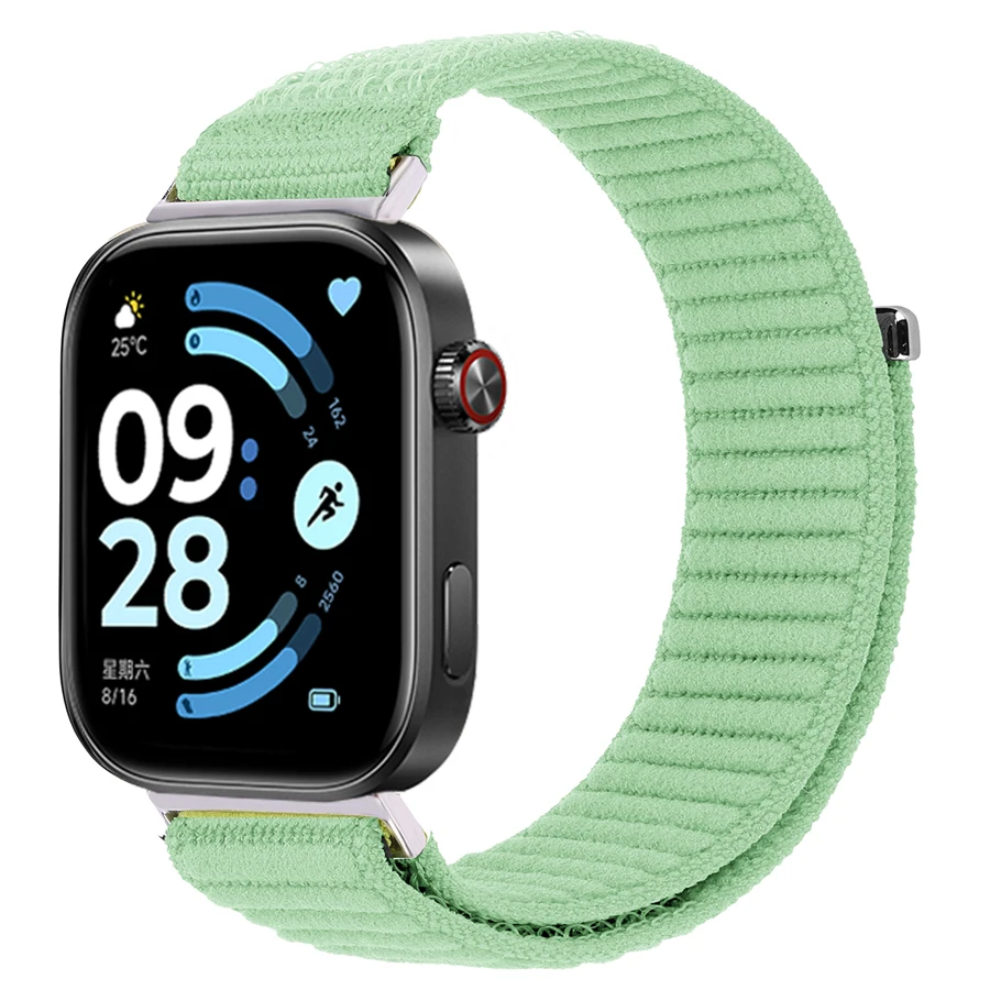 Adjustable Nylon Loop Sport Band - Premium Replacement Strap in Various Colors