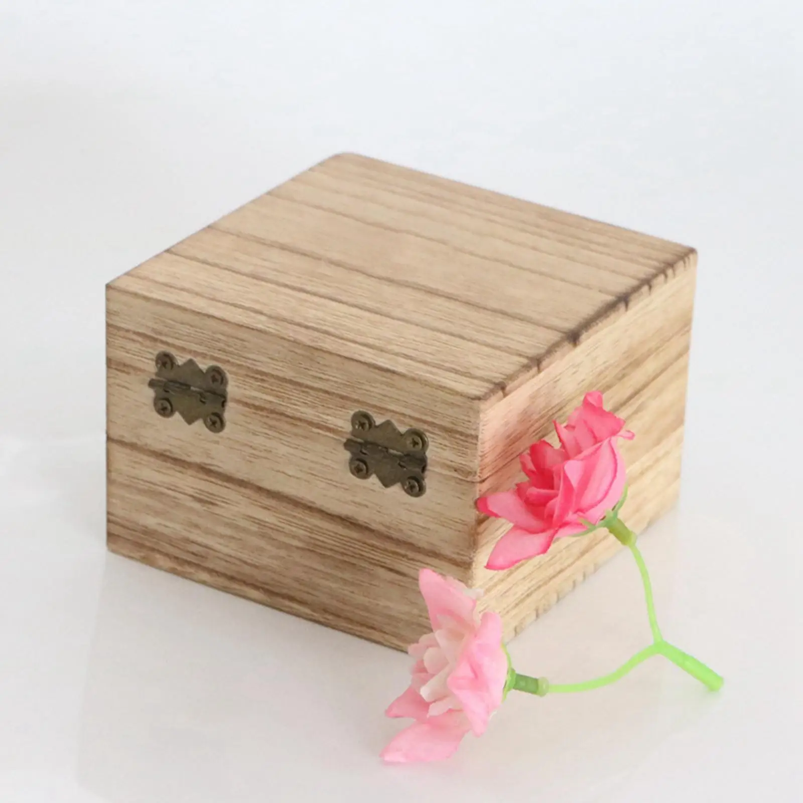 Square Wooden Watch Case Jewelry Display Wristwatches Holder for Necklaces Bracelet Earrings Cufflink Tie Clip Coins watch storage box watch storage bag watch storage pouch watch display stand