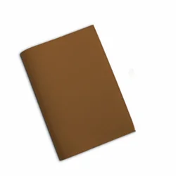 Elegant Korean Pu Leather Book Cover (Brown)