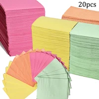 Disposable Nail Art Table Towels Mat 20Pcs 13" X 17" Waterproof 3 Ply Nail Art Mat Paper Sheet Clean Pads Nail Table Cover 2