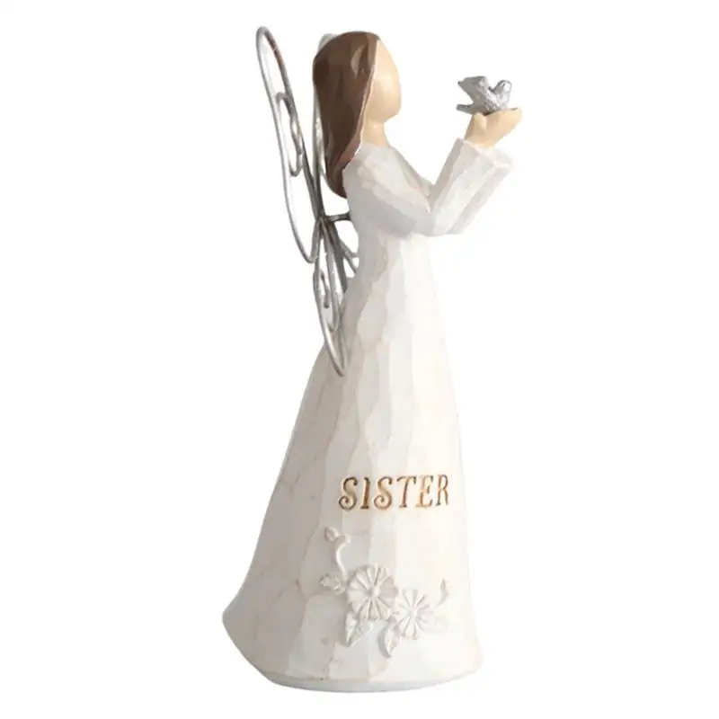 

Guardian Angel Figurine Praying Angel Decor Love/Sister/Mother Guardian Angel Gifts For Friendship Wedding Encouragement Baptism