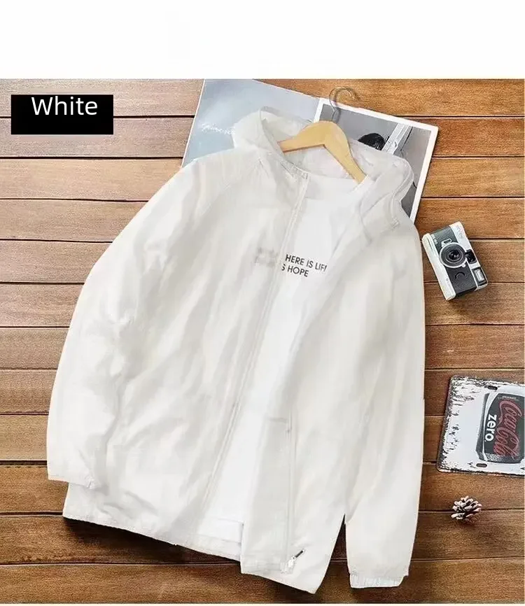 thumbnail image 1 of Ropa de protección solar al aire libre de verano para hombres y mujeres, gabardina fresca y transpirable de manga larga, protección Uv, 1 of 5