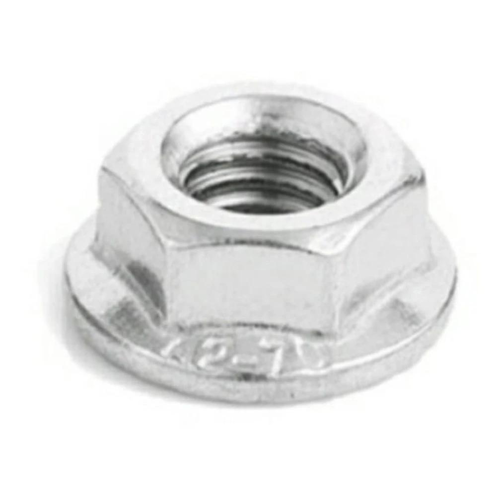 10pcs Stainless Steel Cap Nut For Lawn Mower For Lawn Mower Cutter Head Garden Mowers Battery Trimmers Protective Gasket Nut