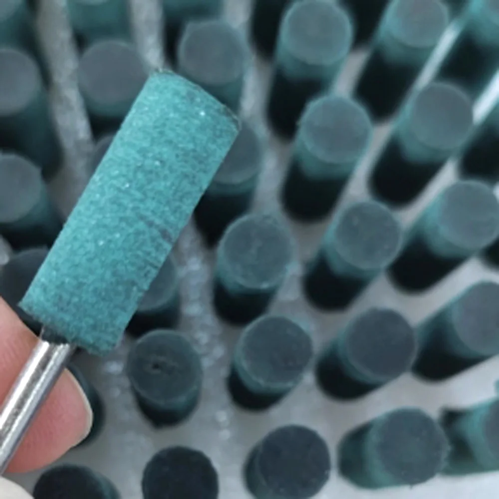 50/100 Stück Gummi-Schleifköpfe Polierscheiben Rostentfernung Aluminium-Metall-Polierwerkzeug Glanzpolierset Schleifzubehör – Detail 17