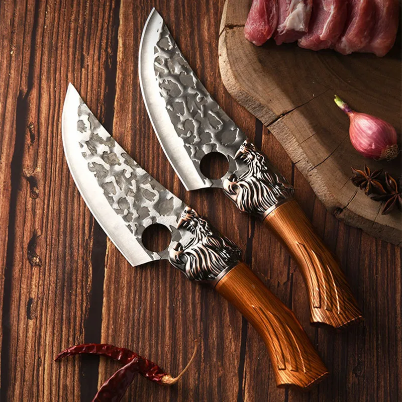 Damascus Steel Kitchen Knife Set, Stainless Steel Kitchen Knives, Chef Knife,  Fruit Knife, Chopping Bone Knife, Butcher Knife, Cutting Knife, Meat Knife,  Damascus Knife, Kitchen Supplies, Kitchen Gadgets, Useful Tool, Apartment  Essentials 