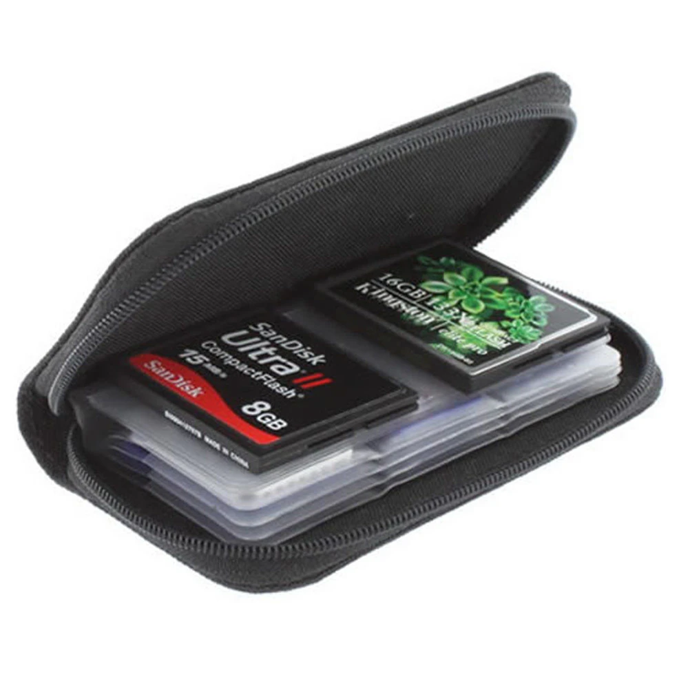 Memory Card Storage Carrying Pouch Case Holder Wallet 1PC for SD SDHC MMC MicroSD Mini Card Storage Bags