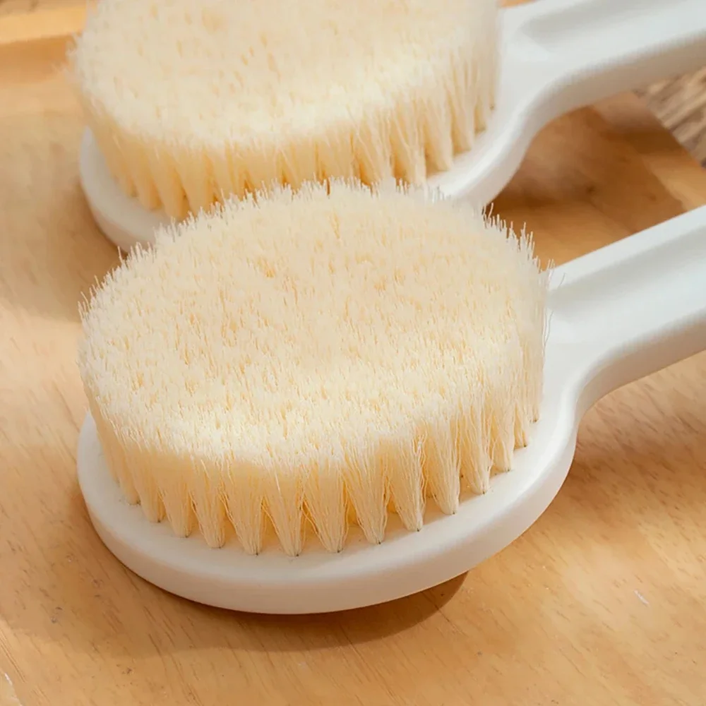1pc Long Handle Back Brush for Shower Soft Bristles Body Exfoliating Bath Brush Skin Health Shower Back Scrubber Bath Supplies 3