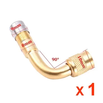 2 Pcs/1 pcs รถจักรยานยนต์ 45 90 135 องศามุมอะแดปเตอร์วาล์วยางวาล์วอะแดปเตอร์สําหรับรถบรรทุกรถ Moto จักรยาน 18