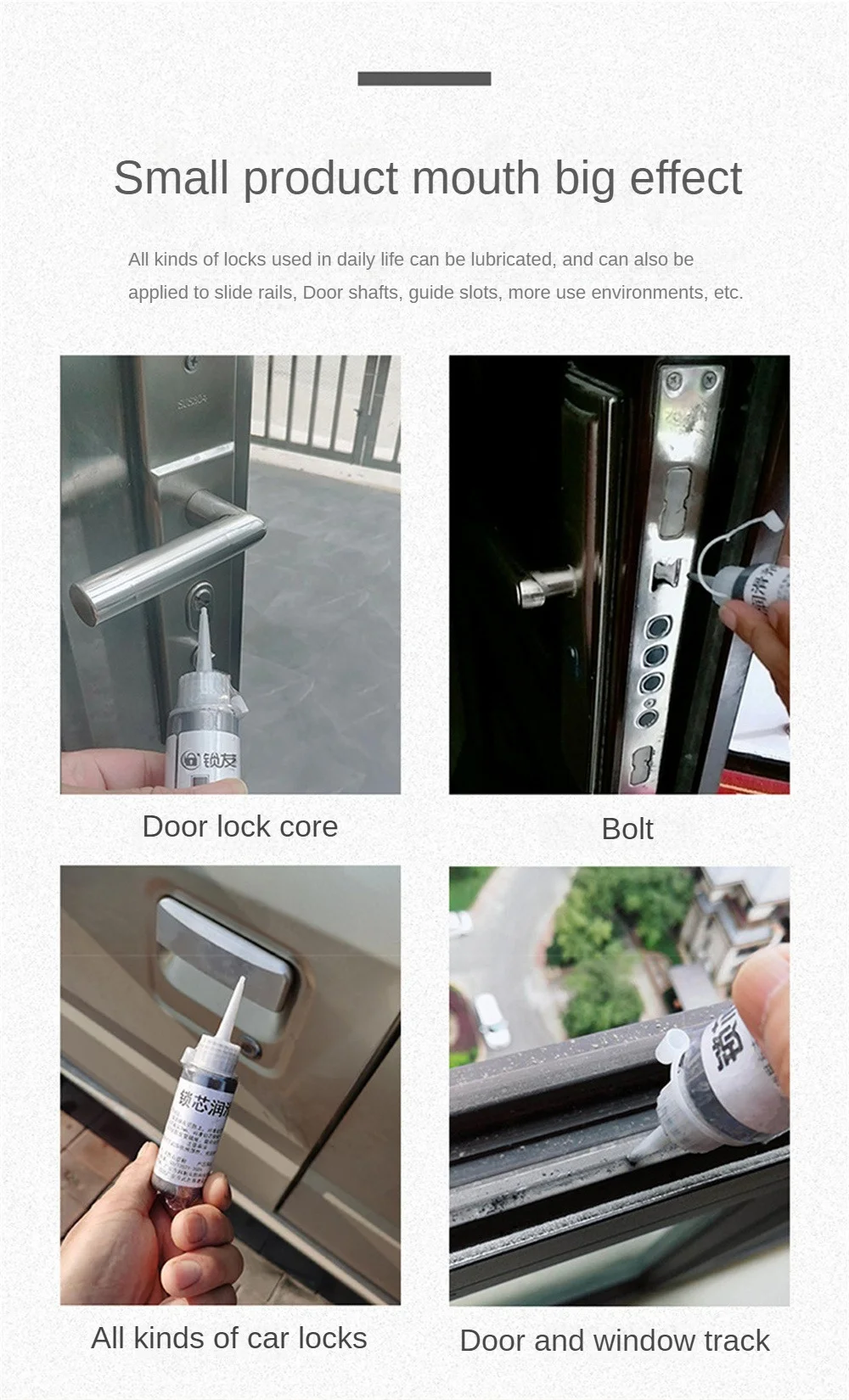 Description Picture 5 of item1pc Graphite Fine Lubricant For Lock Element Locksmith Cylinder Padlock Moisture-proof Lubricating Powder Locksmith Supplies