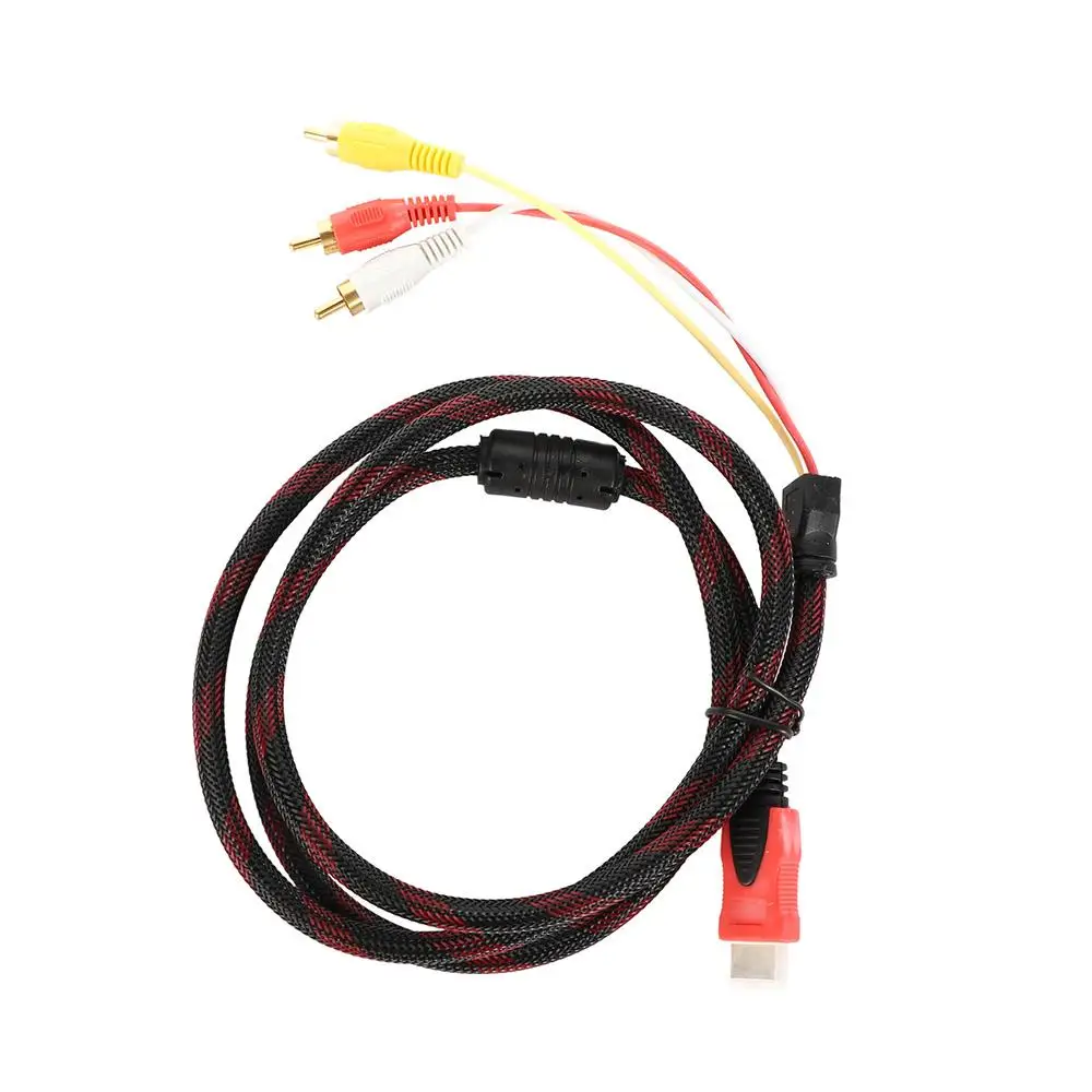 ͽټ   ,  ڵ,  , HDMI to 3 RCA ̺, HD 1080P, 1.5 m