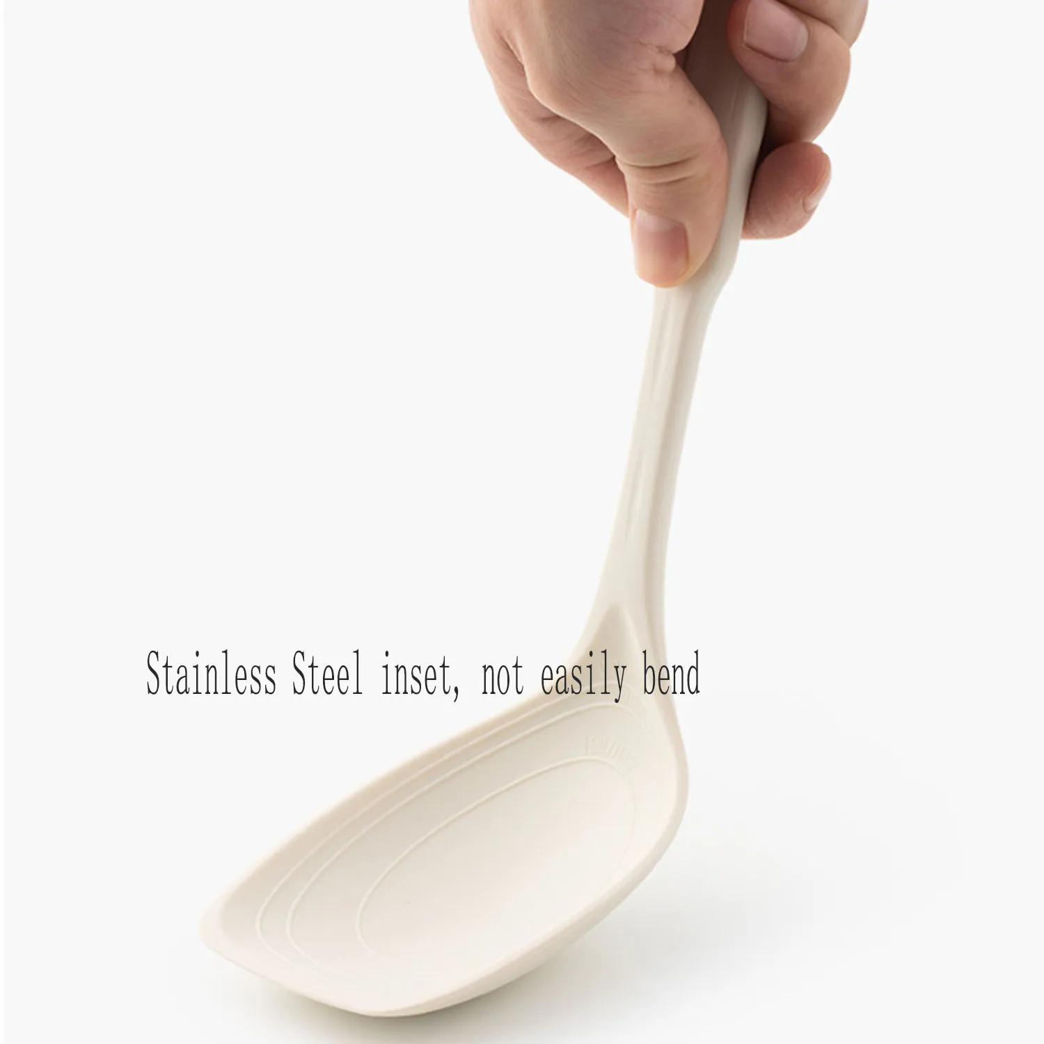 Spot Two-in-one Silicone Spatula Spoon High Temperature Resistant Non-stick Pan Special Cooking Shovel Silicone Shovel Kitchen