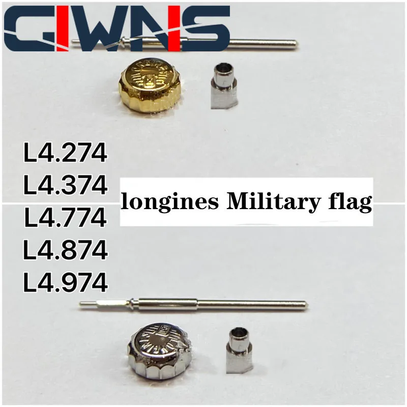 Adatto Per Longines Military Flag L4.774/874/974/274 Accessori Per Corone Da Tavolo
