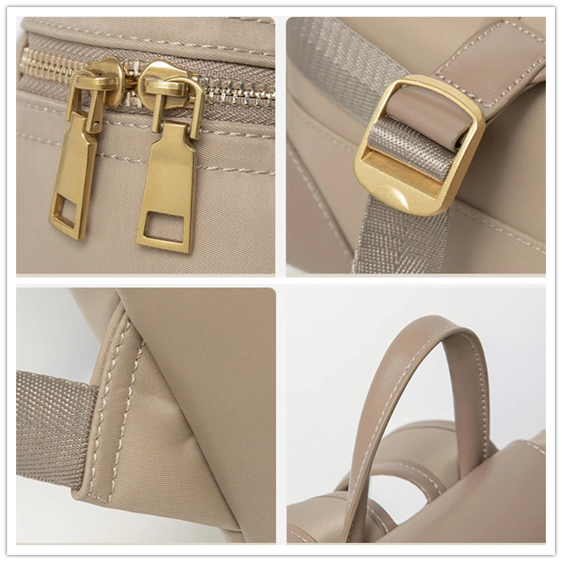 Anti-theft Backpack Woman 2024 New Stylish Backbags Female Vintage Back Pack Leather Aesthetic Bag Travel Fashion Casual Bookbag