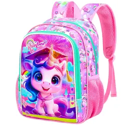 Stylish Lightweight Pink Backpack for Girls with Ample Storage Capacity (F - 13 BS UNI)