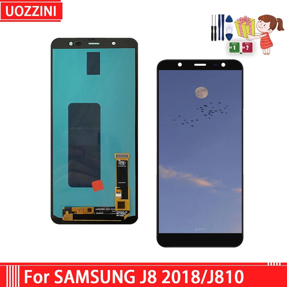 6-0-AMOLED-LCD-For-SAMSUNG-Galaxy-J8-2018-Display-Touch-Screen ...