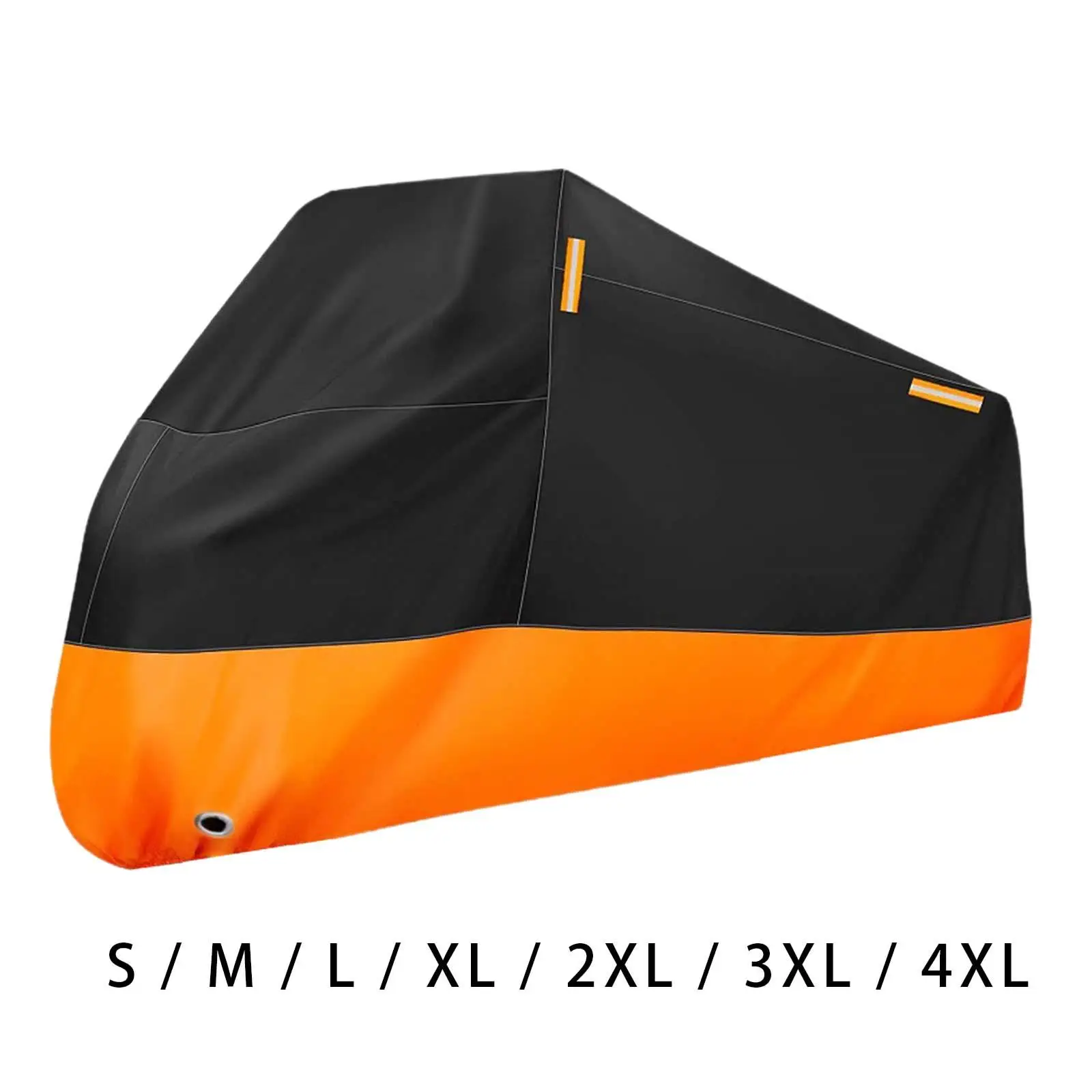 

Universal Motorcycle Cover Durable Outdoor Sun Protection Dustproof Windproof Buckles Tear Resistant Rain Cover Motorbike Cover