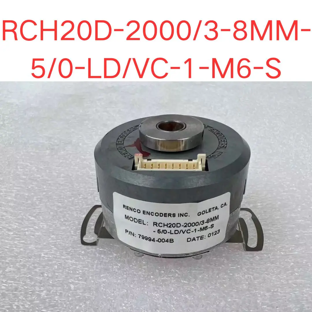 

RCH20D-2000/3-8MM-5/0-LD/VC-1-M6-S Encoder second-hand tested ok Small cardin good Condition
