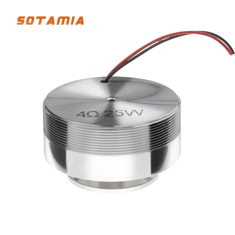SOTAMIA 2 Inch 50MM Vibration Resonance Speaker 4 Ohm 25W Full Range Vibration Speaker Altavoz Audio Home Theater Louderspeaker