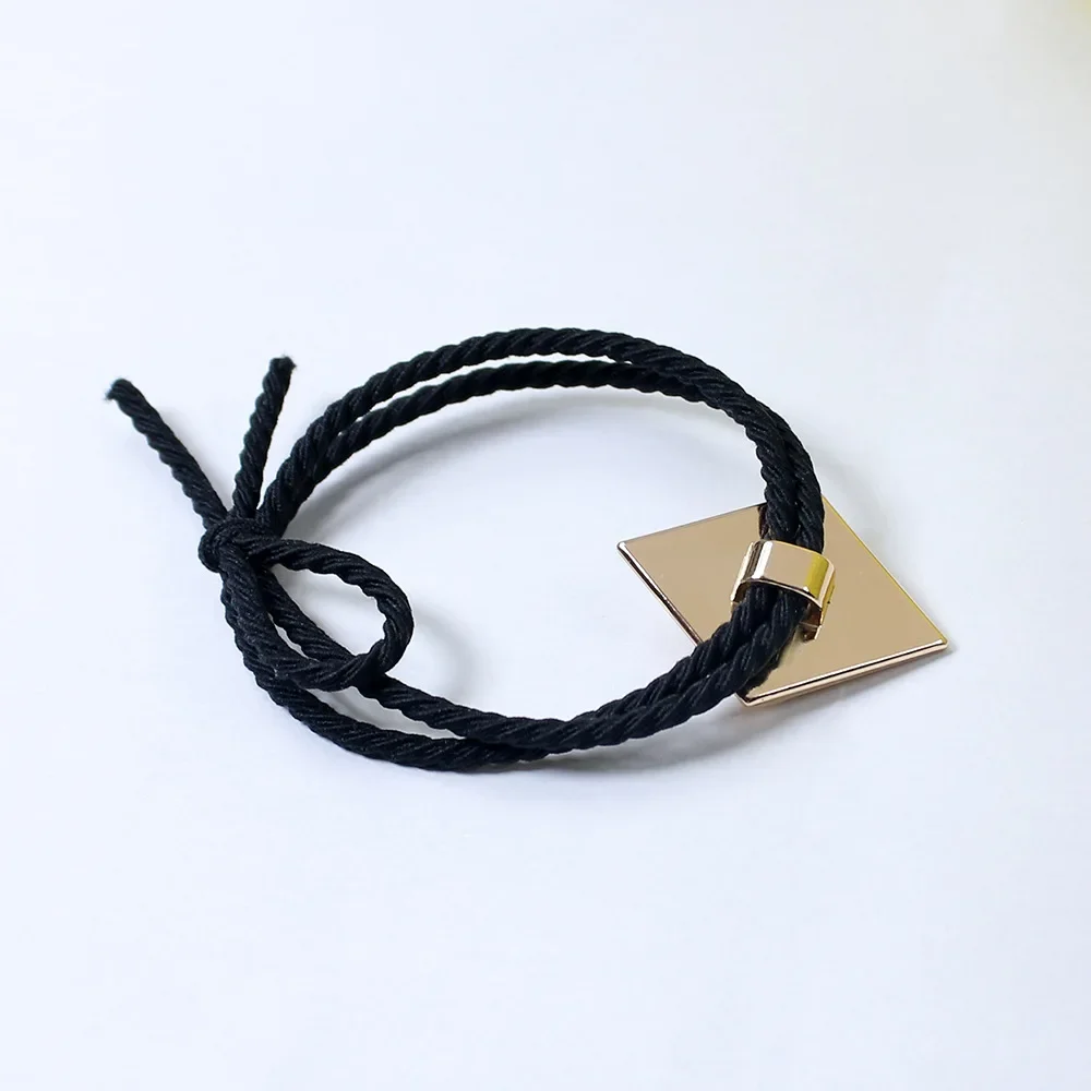 Genshin Impact Zhongli Diamond Shape Hair Rope Lady The Hair Tail Hairstyle Hairpins Women Bobby Pins Copslay Hair Accessories