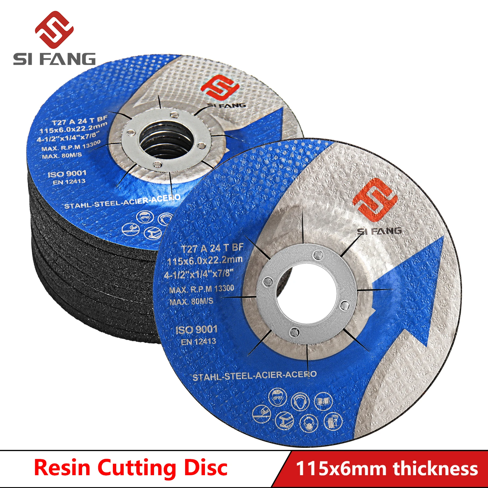 4.5 Inch Cutting Blade Grinding Wheel Angle Grinder Sanding Saw Stainless Steel Hand Grinding Hand Sanding Wheel Polishing Blade 12 gears power tools woodworking 90mm tea tray root carving high carbon steel quick polishing greaving tea tray blade nibber