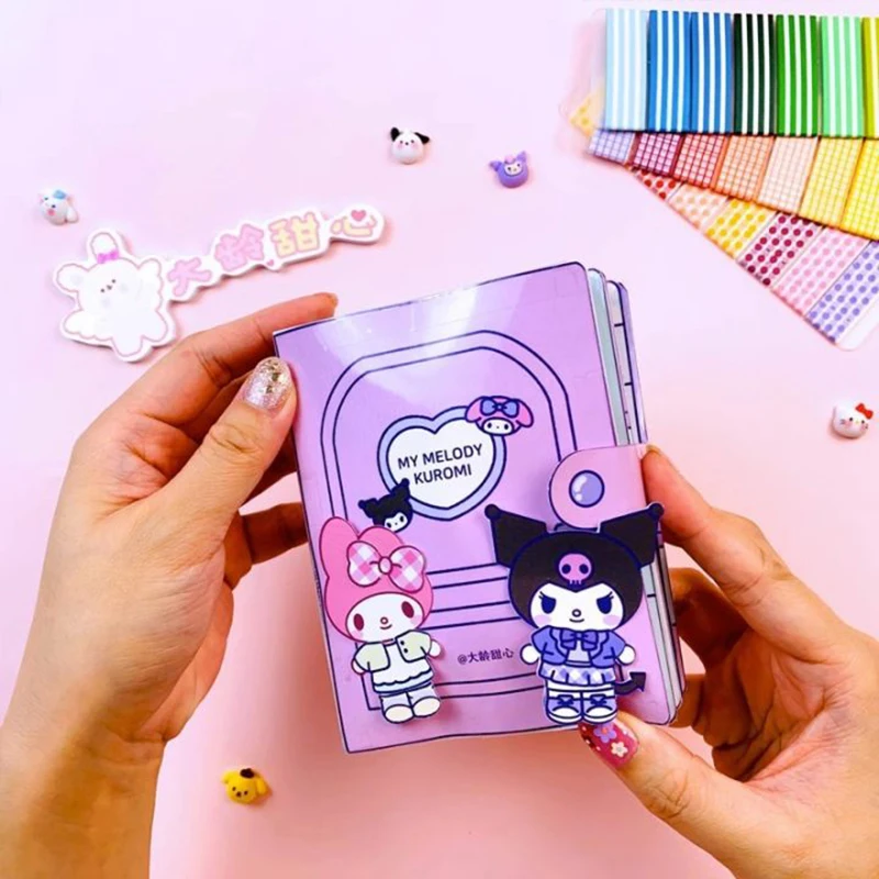 

Sanrio Детские DIY Sanrio почтовые аксессуары ручной работы Аниме подарок игрушки наклейка Quite Book