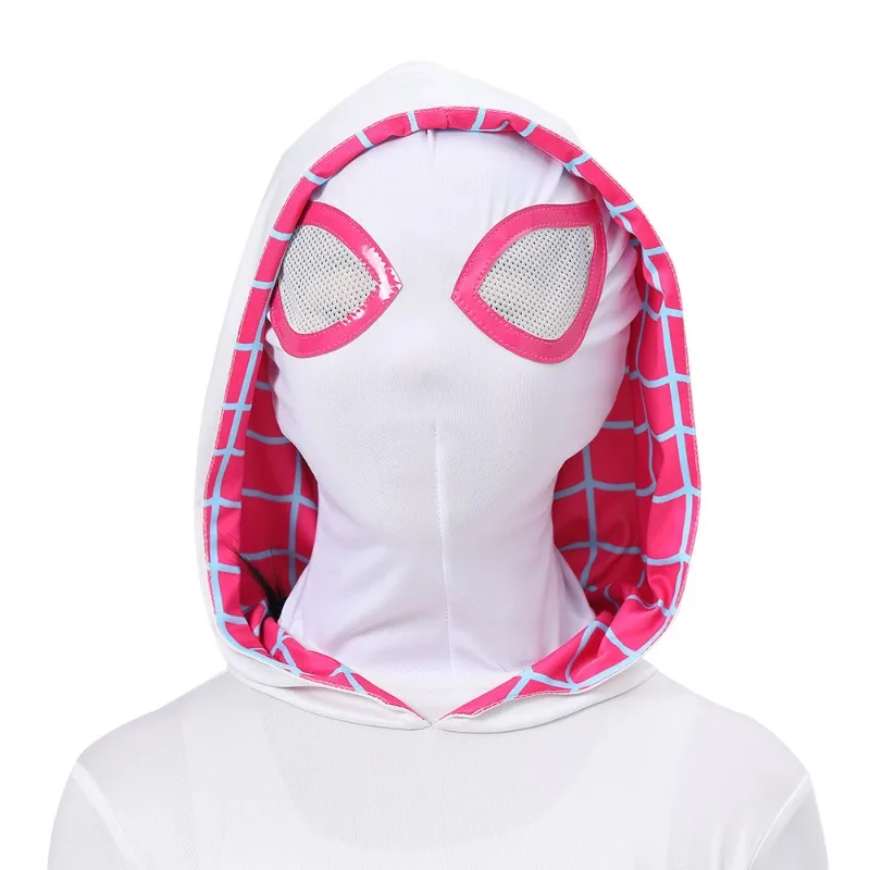 Wen Spiderman Costume Cosplay Superwoman Cos tuta ragazze School Stage outfit per Halloween Birthday Carnival Party