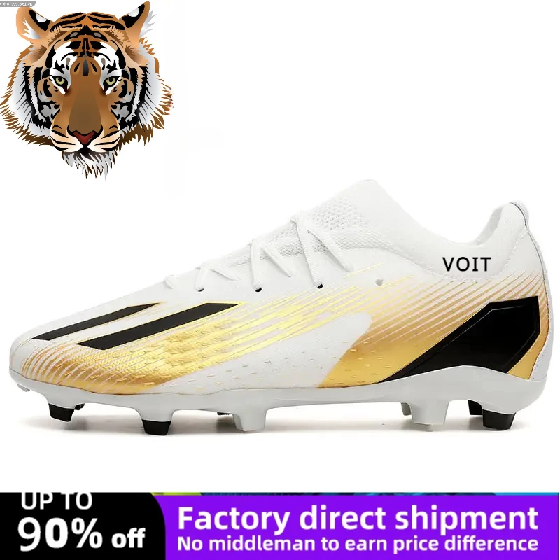 

Professional Soccer Shoes TF/FG Football Field Boots Men Non-slip Outdoor Grass Training Cleats Outdoor Sports Footwear 2024 New