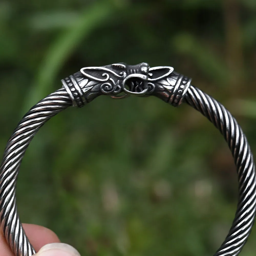 Viking bracelet Norse oath ring wrist cuff arm nordic jewelry – WikkedKnot  jewelry